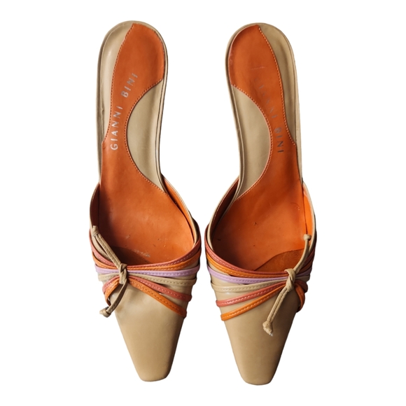 Biege Mules - Picture 3 of 3